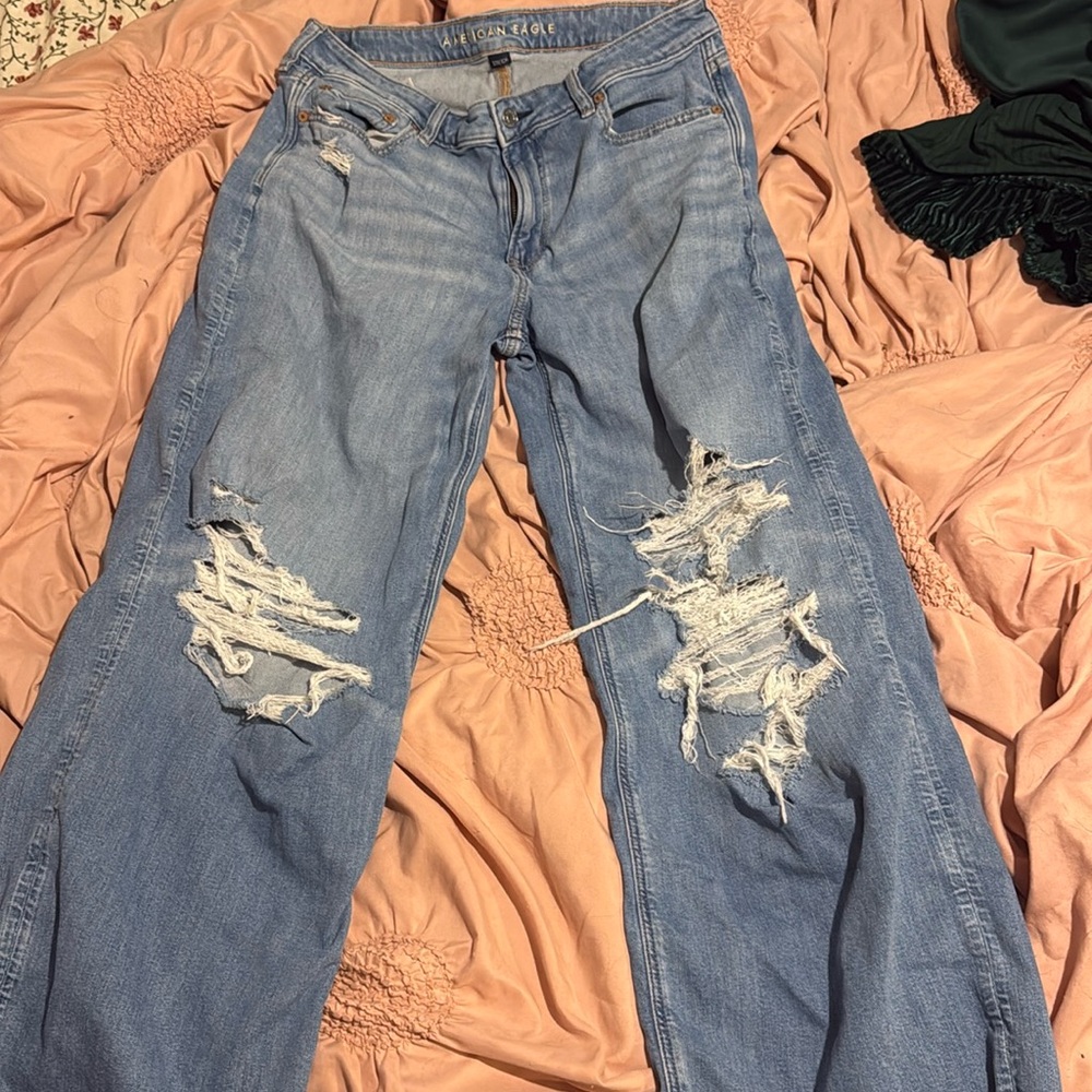 american eagle baggy jeans